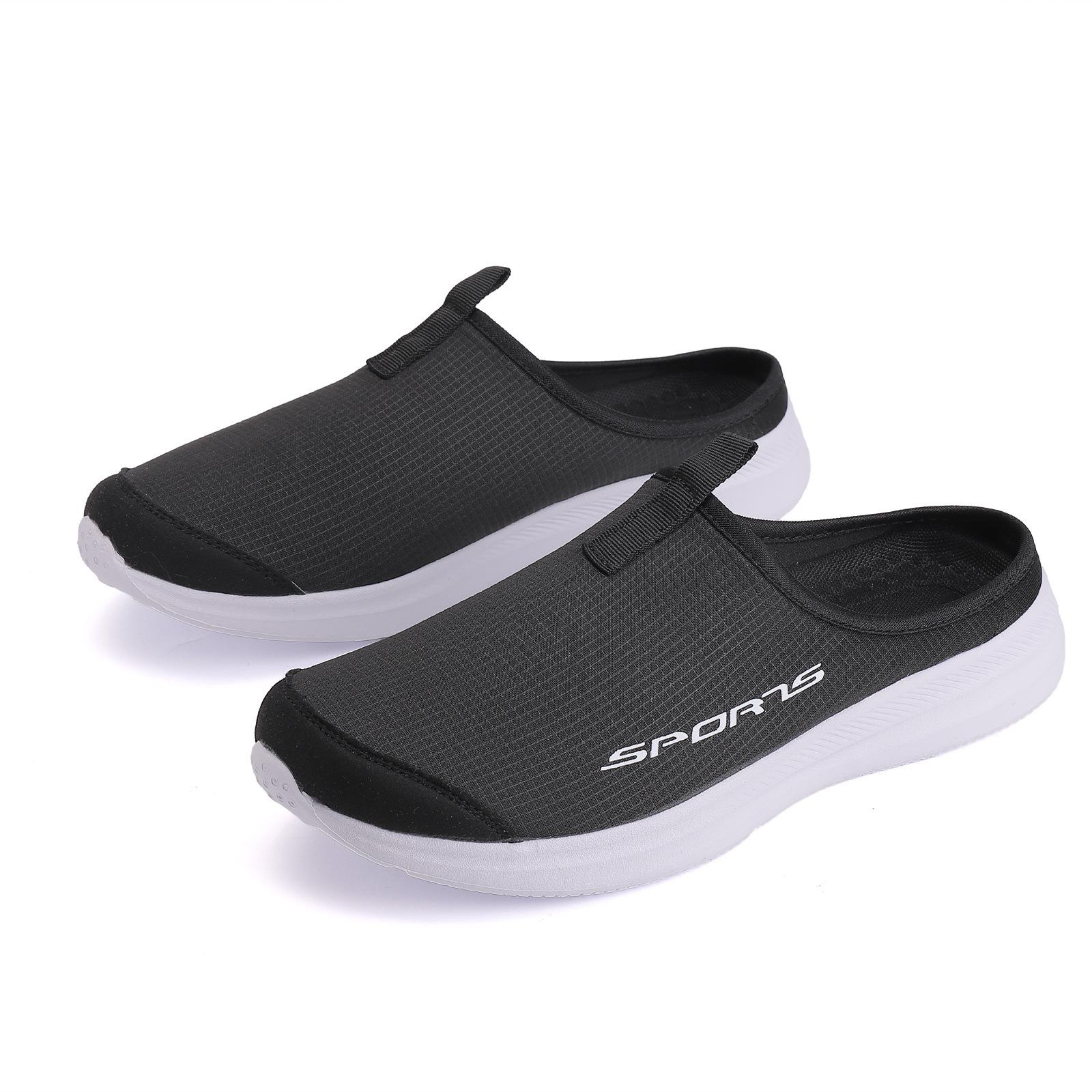 Paar Stil Halbe Drag Freizeitschuhe, Ganzjahres Slip-on Loafer, Große Größen Herren Damen Freizeitschuhe 42