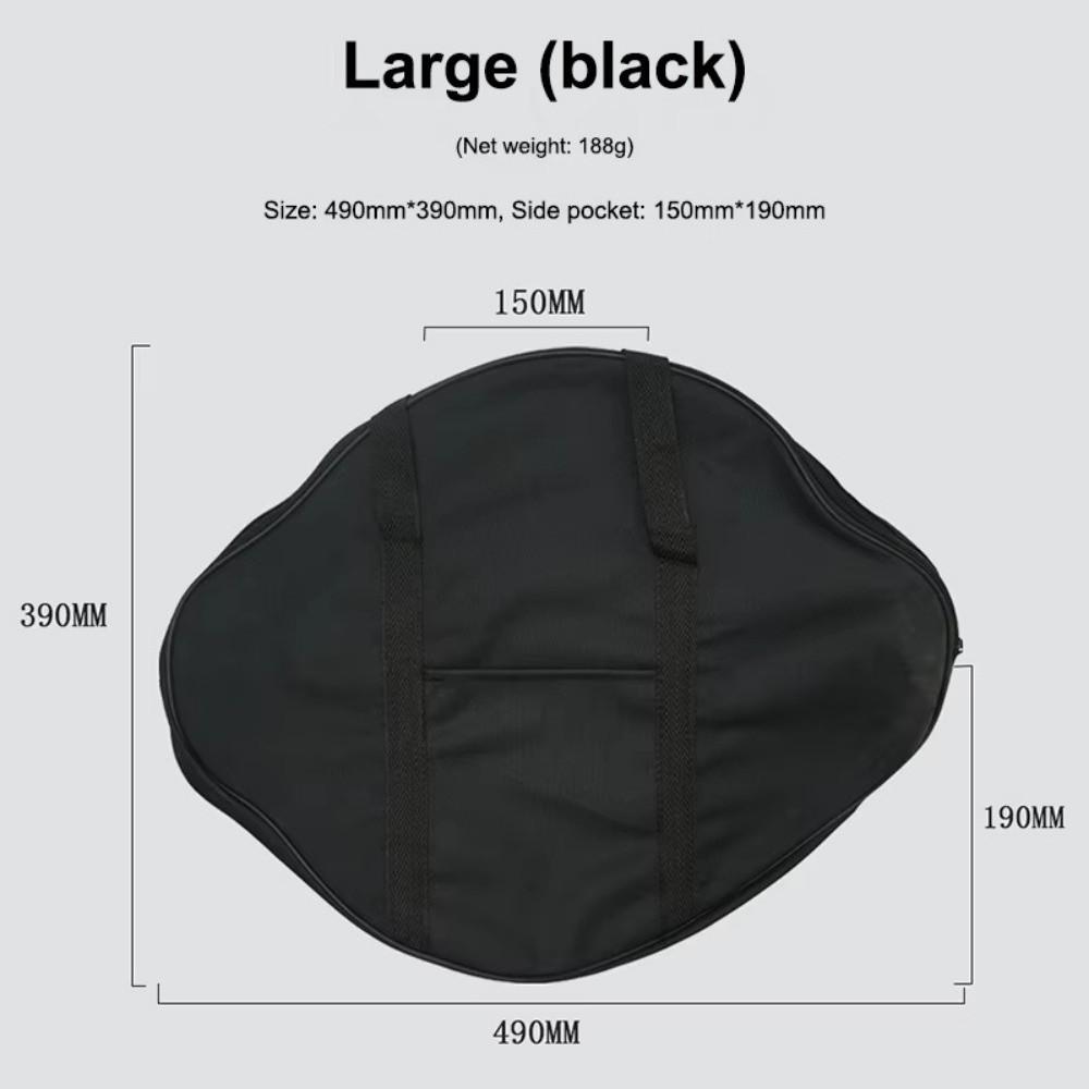 Outdoor 600D Oxford Baking Pan Storage Bag Waterproof Wear-Resistant Grill Pan Storage Pouch Skillet Bag For Kitchen