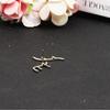 Women Simple Sweet Style Earrings Small Exquisite Cute Antler Earrings
