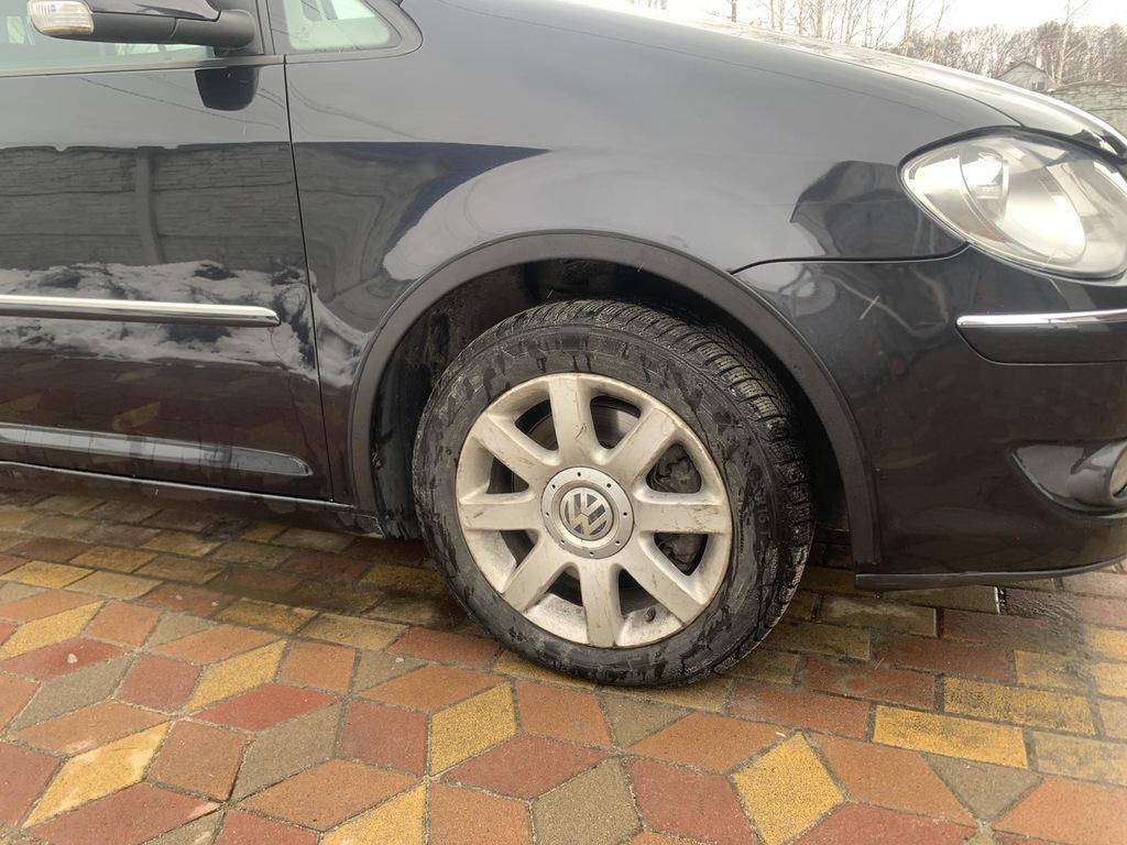 

Накладки на арки (4 шт, черные) 2006-2010, Металлические для Volkswagen Touran
