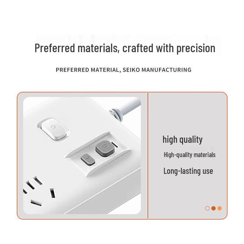 BULL GN-705 6-Outlet Leakage Protection Power Strip