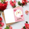 26-Piece Valentine's Day Foldable Greeting Cards with Envelopes Pink Heart-Shaped Postcards DIY Gift Cards Wedding Decorations