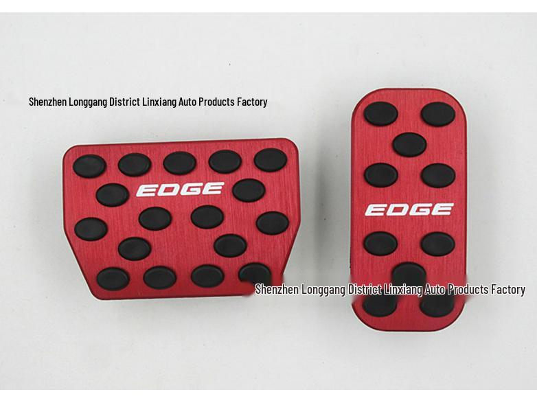 Ford Edge Aluminum Alloy Anti-Slip Accelerator and Brake Pedal