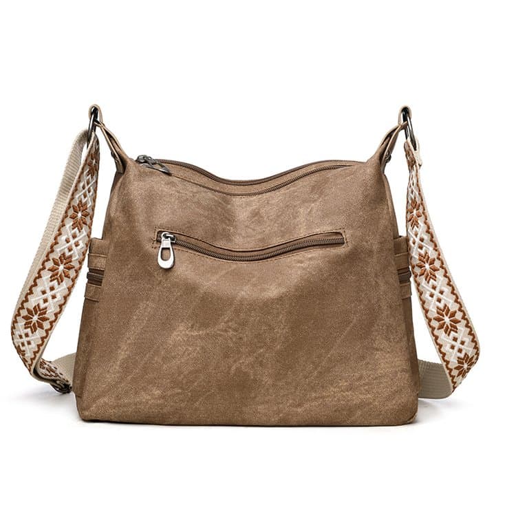 Vintage Schultertasche Damen Pendler Umhängetasche