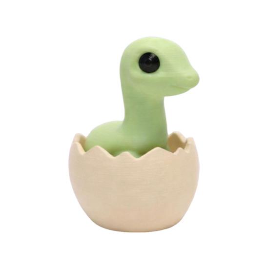 huaqianguhh Dinosaur Egg Clicker Fidget Toy, 3D Printed Dino Eggshell Finger Clicker, Pocket Size Push Button Toy for Anxiety Stress Relief