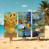 V-van art Ręcznik Plażowy Szybkoschnący Miękki G-Gogh Ręczniki Basenowe Prezent na Podróż Siłownię Prysznic Kemping sport