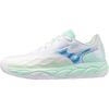 Sports Shoes White/Blue Wave Enforce Court Clay