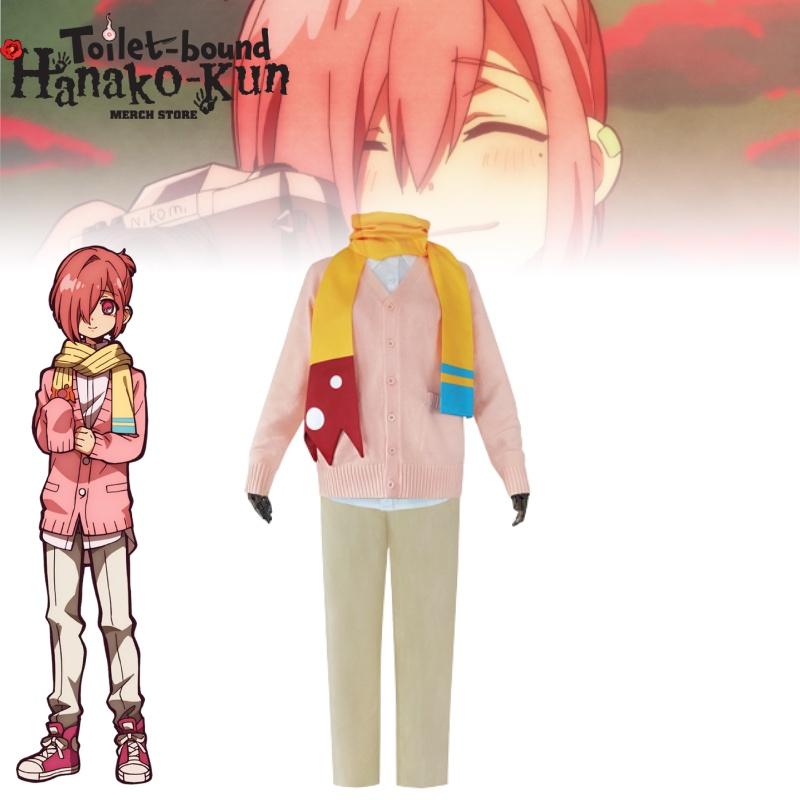 Hanakokun Toiletbound Mitsuba Cosplay Costume Party Accessories Gifts Fans