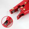 Portable Nylon Cable Tie Gun Adjustable Tension Plastic Zip Tie Fastening and Cutting Tool Cable Tie Tensioning Cutting Tool