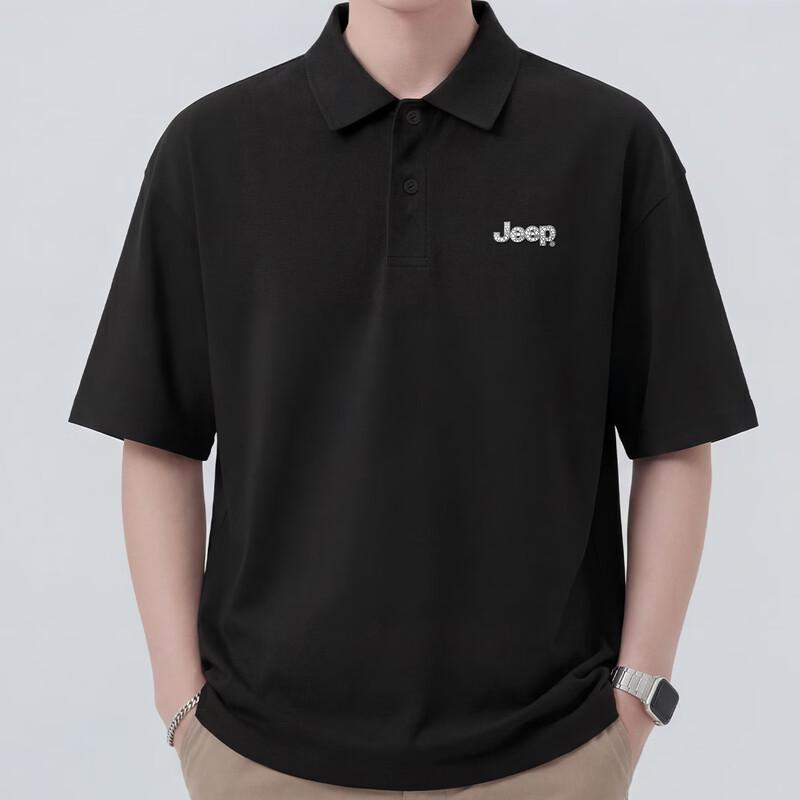 JEEP Men's Summer Cool-Feel Polo Shirt