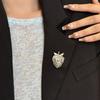 Jewelry Accessories Drip Oil Fruit Brooches Minority Design Vintage Collar Pin  Girls