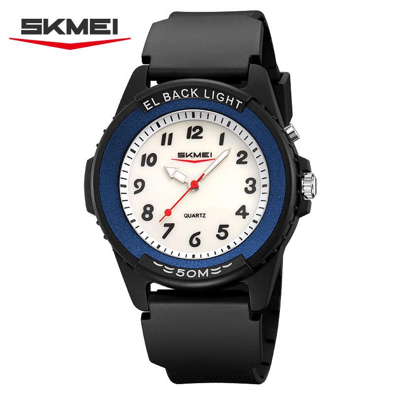 Watch youth trend simple and colorful watch men's and women's fashion fresh luminous waterproof student watch