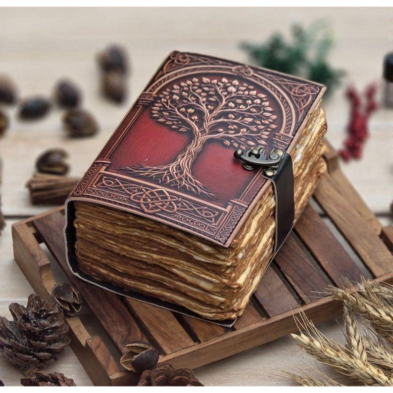 Kožený zápisník Strom života:  Grimoár, Kniha stínů.