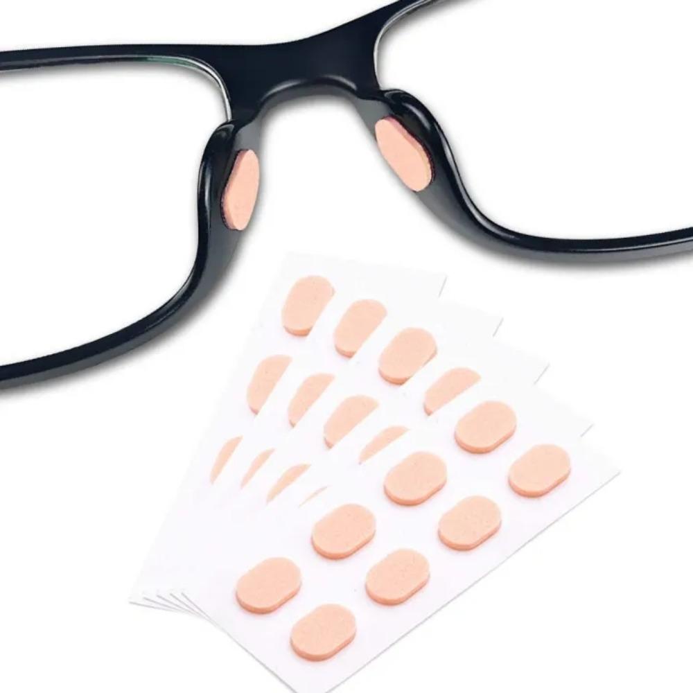 Soft 40Pcs Anti-Slip Glasses Nose Pads Eva Foam Adhesive Sweat Absorb Sponge Nose Pads Eyeglasses Stickers Eyewear Accessories