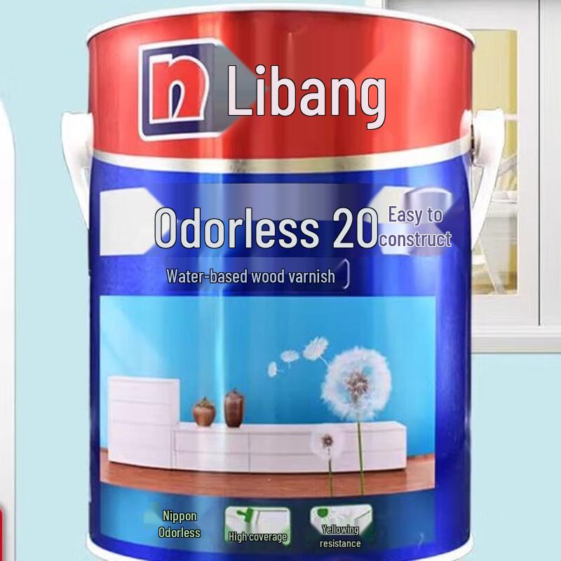 Nippon Odorless 120 Water-based Wood White Paint