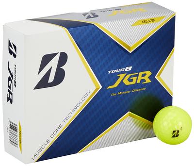 BRIDGESTONE TOUR B JGR Golf 2021 Pack of Yellow Balls, Model, 12,