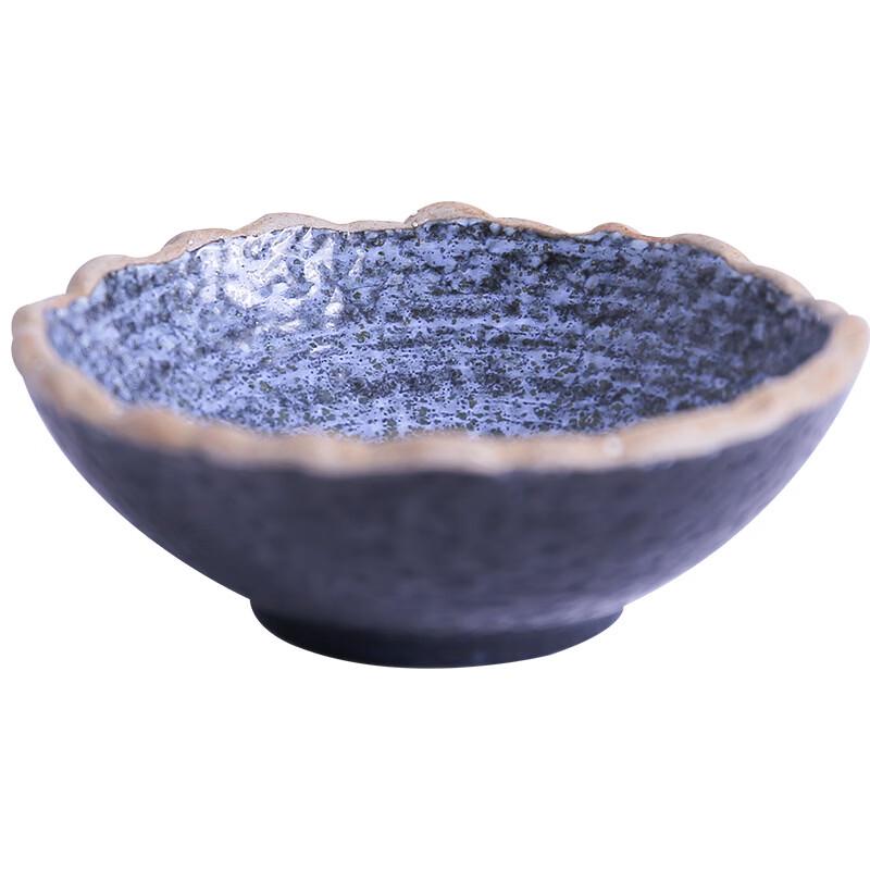 Nordic Ceramic Wavy Edge Sauce Dish