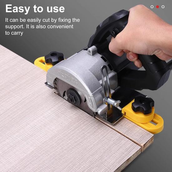 Adjustable Cutting Machine Base Guide Adjustable Electric Circular Saw Milling Positioning Clamp Precision Cutting Machine Base Guide