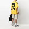 OFF WHITE SS21 T-Shirt Herren Gelb OMAA038S21JER0081910