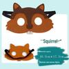 Children's Day Animal Masks: Frog & Tiger Cartoon Eye Masks for Kindergarten Performances