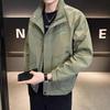 Men's Spring and Autumn Stand-up Collar Casual Jacket Jacket Korean Version Versatile Young and Middle-aged Top