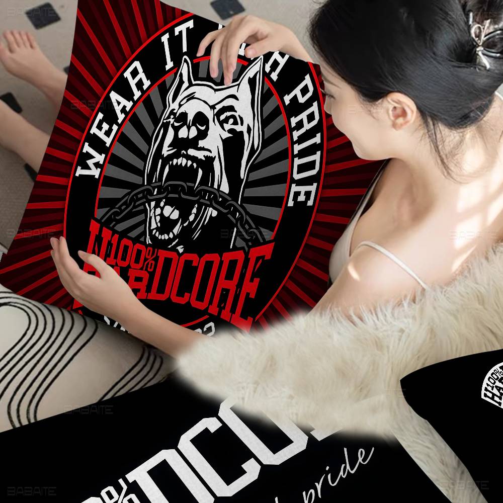 Bone Gabber 100Hardcore Dog Personalized Pillow Dust Cover Bedroom Kids Party Decoration Pillowcase Birthday Children Gift