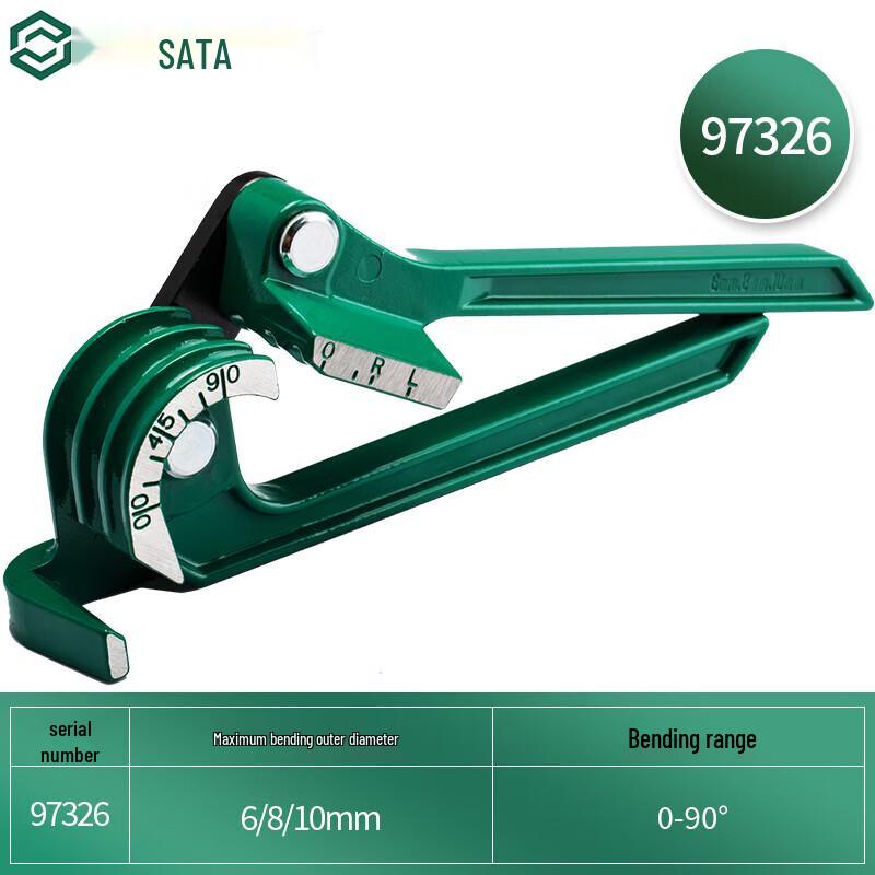 SATA 97326 3-in-1 90-Degree Tube Bender