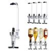 Wall Mounted Wine Dispenser 25/30/45ml Stand 4 Bottle Beer Wine Alcohol Shot Pourer Rack Liquor Drinks Home Bar Pourer Rack