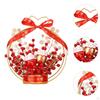 Fake Flower Blessing Bucket Desktop Ornament Chinese Year Decoration Spring Festival Decor for