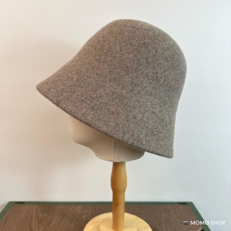 Cappello a secchiello in lana da donna cappello autunnale e invernale cappello a secchiello caldo versatile cappello a bacino