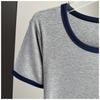 Standard Shoulder Casual Short Sleeve Tee Modal Ribbed Plus Size Loose Top Versatile Breathable Soft Material Flattering Slim Women Top