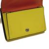 Used 12695 Cocktail Trifold Wallet C643TR2X13 7942 Anagram Lemon Stone Orange Paula's Ibiza Yellow Women's from Japan