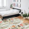 Cartoon Waldtiere Teppich Baum Fuchs Bär Kaninchen Kinder Teppiche für Schlafzimmer Modernes Zuhause Großer Teppich für Wohnzimmer Fußmatte