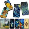 Cover for Xiaomi Redmi Note 15 11 9 10 Pro Plus A5 9A 9T 10A 10C 9C NFC 15C 8T Phone Case Starry Night Van Gogh Sky Wallpaper