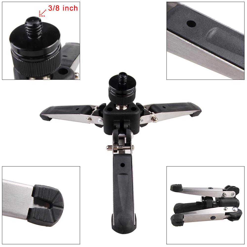 Universal Three Foot Support Stand Monopod Base for Monopod Tripod Head DSLR Cameras 3 8  Screw