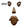 Funny Garden Decoration Tree Face Ornament Facial Features Outdoor Statues Resin Trunk Weather-Resistant for Yard Stump Statue