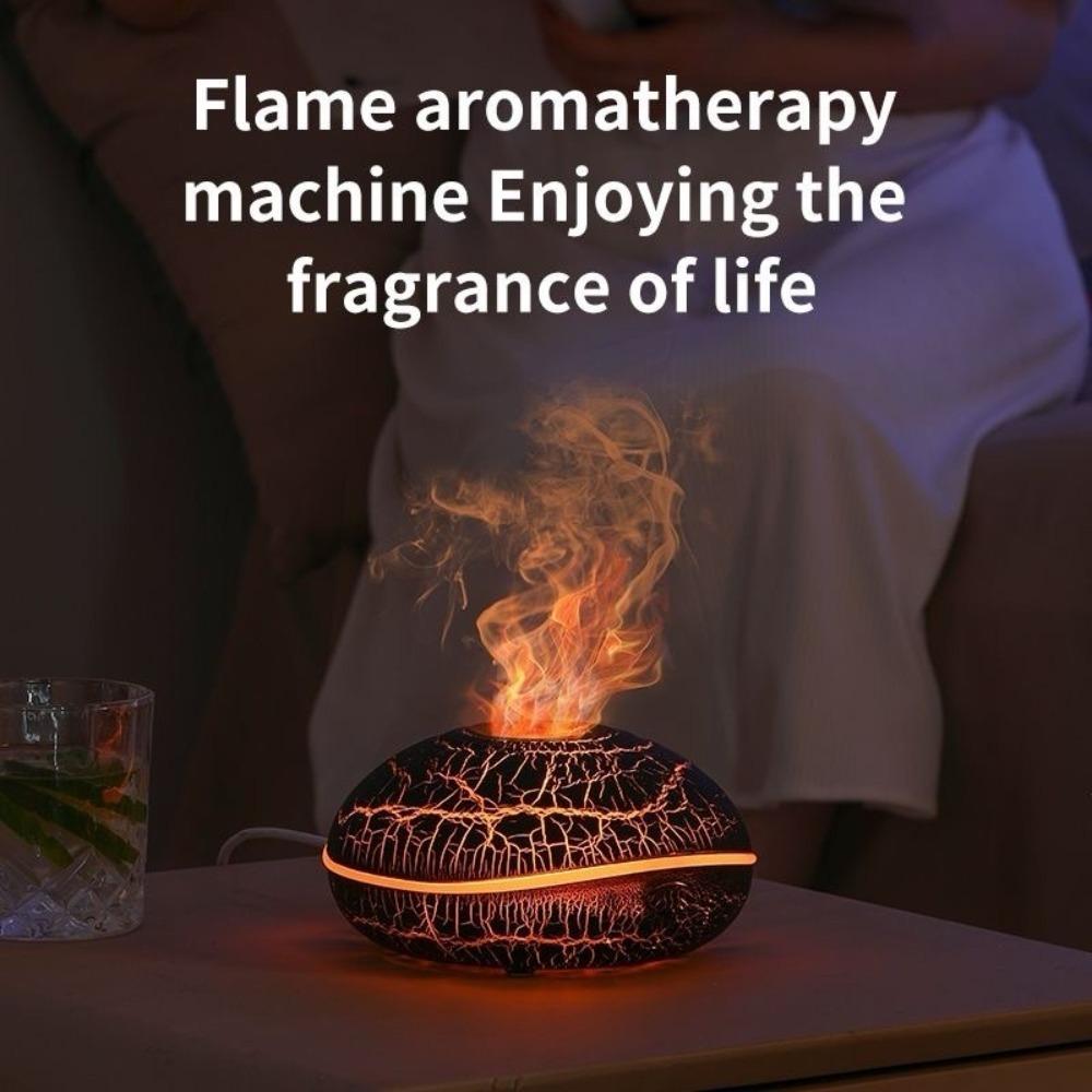 Automatic Flame Fragrance Diffuser Aromatherapy Essential Oils Humidifiers  Bedroom Ornament