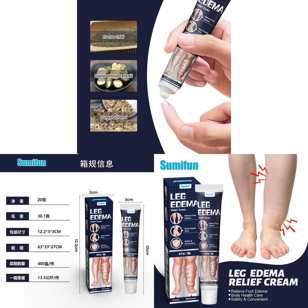 Gel Sollievo Ritenzione Idrica Gambe Per Riduzione Gonfiore E Circolazione Sana