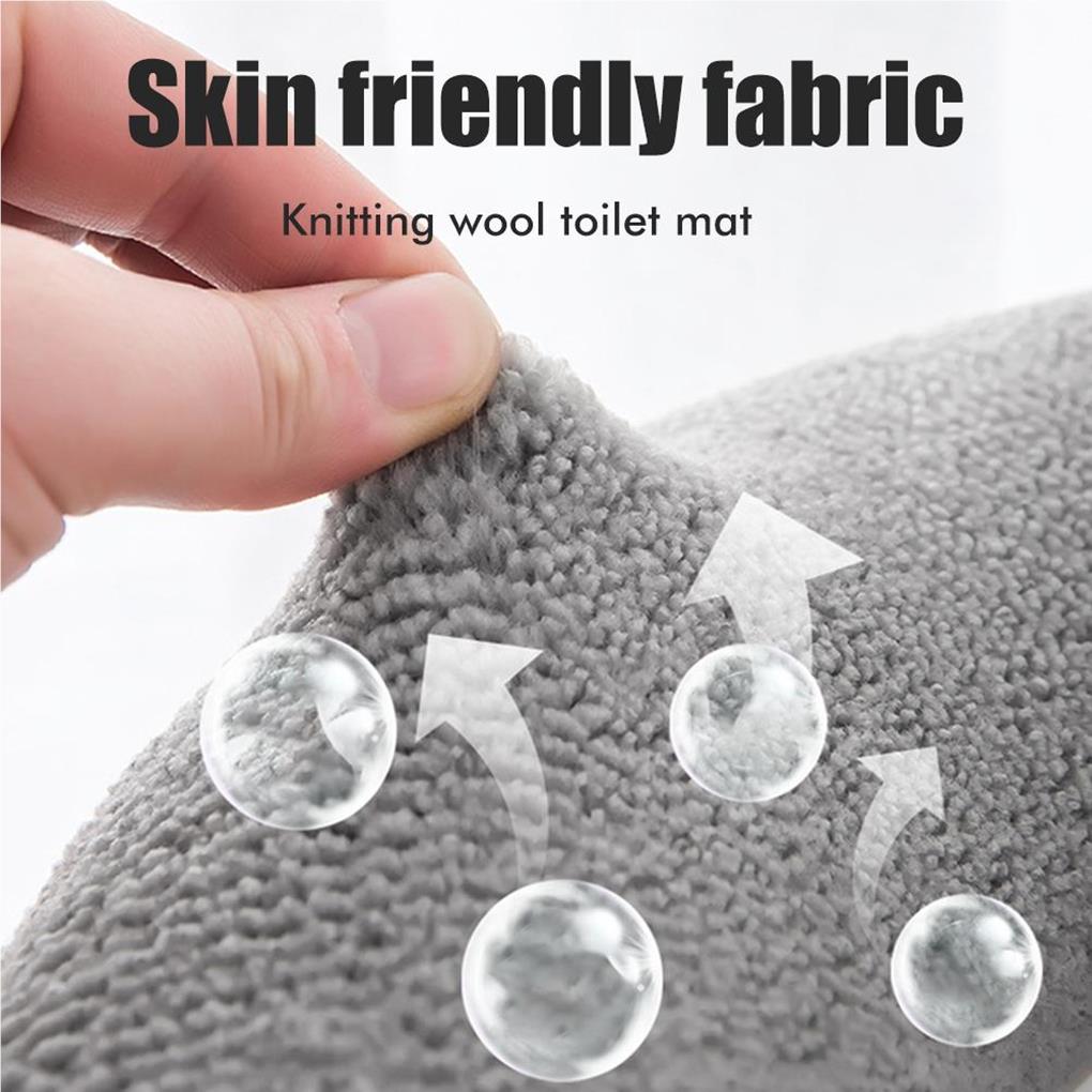Toilettensitzkissenmatte Langlebig Mehrfarbig Warmhalten