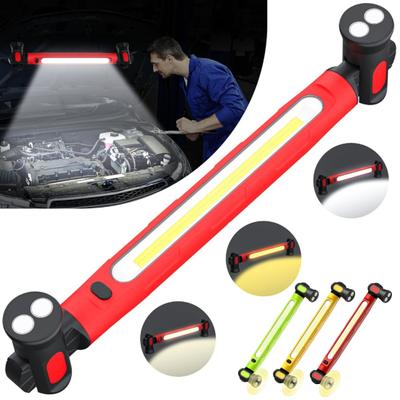 Lampă de lucru magnetică COB cu cârlige, reîncărcabilă, unghi reglabil, lampă de lucru sub capotă, lampă portabilă de urgență pentru reparații, pentru întreținerea motorului mașinii