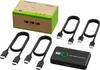 KVM Switch with HDMI 4K@60Hz support and USB 2.0 Switch, for 1 Monitor/2 PCs, Shares Keyboard, Mouse, and Printer, USB Switcher, Switches between 2 PC