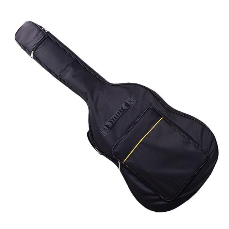 Thick Padded Waterproof Folk Guitar Backpack, Fits 40/41 Inch, Double Shoulder Straps