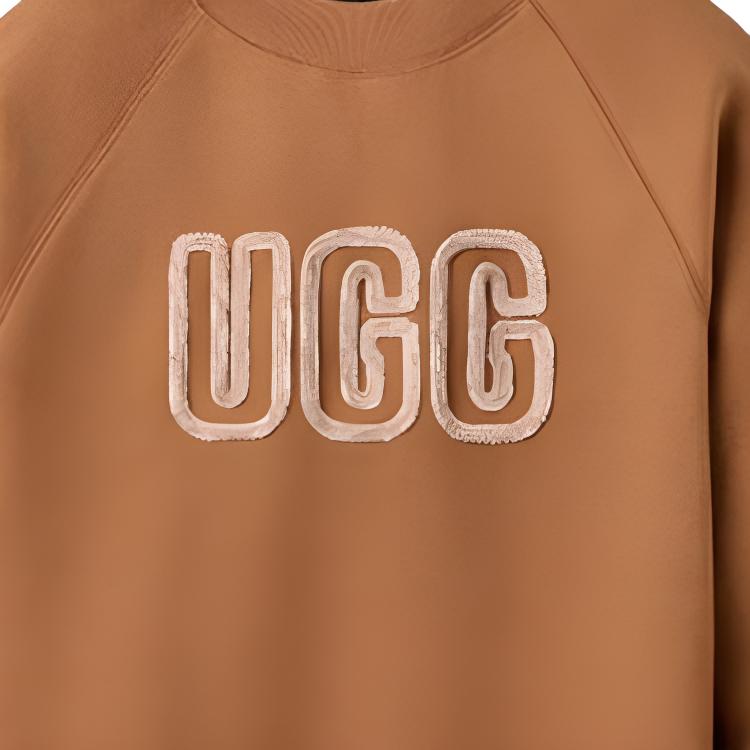 UGG FW25 Rundhals Sport Logo Sweatshirt Damen Sweatshirt 1171477-CHE