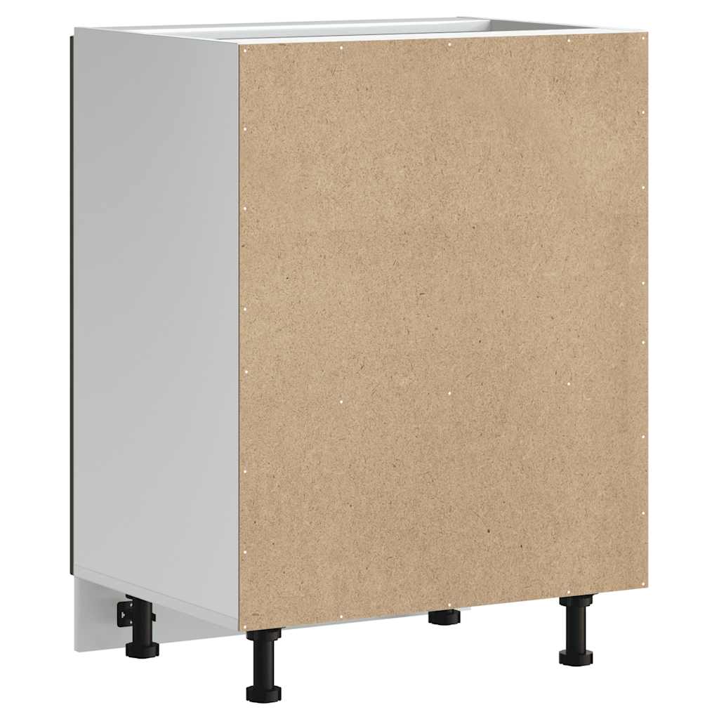 Vidaxl Sink Cabinet, Kalmar, Brown Oak, 60X46X81.5 Cm