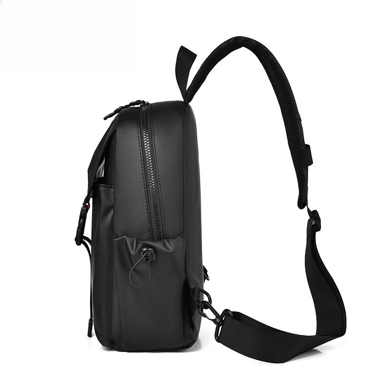 Fashionable Men's Breast Bag Women's Crossbody Bag Trendy Casual Shoulder Bag Travel Chest Bag One Shoulder Crossbody Backpack