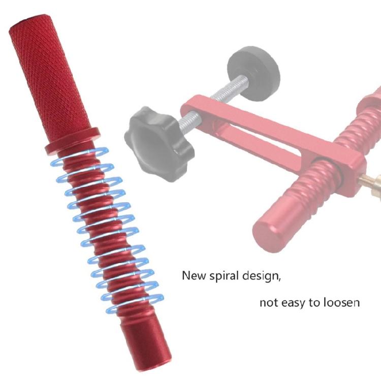 Upgrades Woodworking Table Clamps Aluminum Benches Dog Hold Down Set Simple Installation for Enhances Work Precisions
