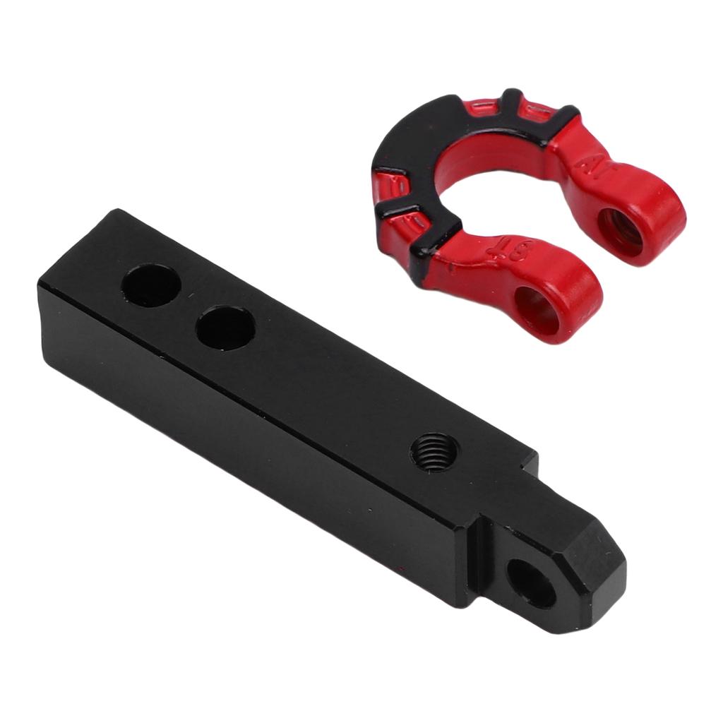 RC Car Trailer Hook Fit for 4107 MK07 Multifunctional High Strength Alloy 1 8 1 10 RC Car Model Tow Hitch Black with