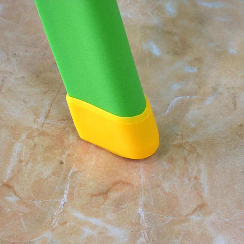 8 Τεμάχια Λαστιχένια Πόδια Μανίκια για Πόδια Τραπεζιού Μαύρα Προστατευτικά Επίπλων Καπάκια Καρεκλών Πατάκια