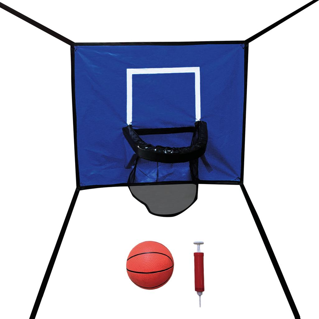 Kids with Basketball Hoop - Soft Basketball Set for Toddlers, Indoor Outdoor Jumping Fun for Boys Girls, Includes Basketball Board and Ball