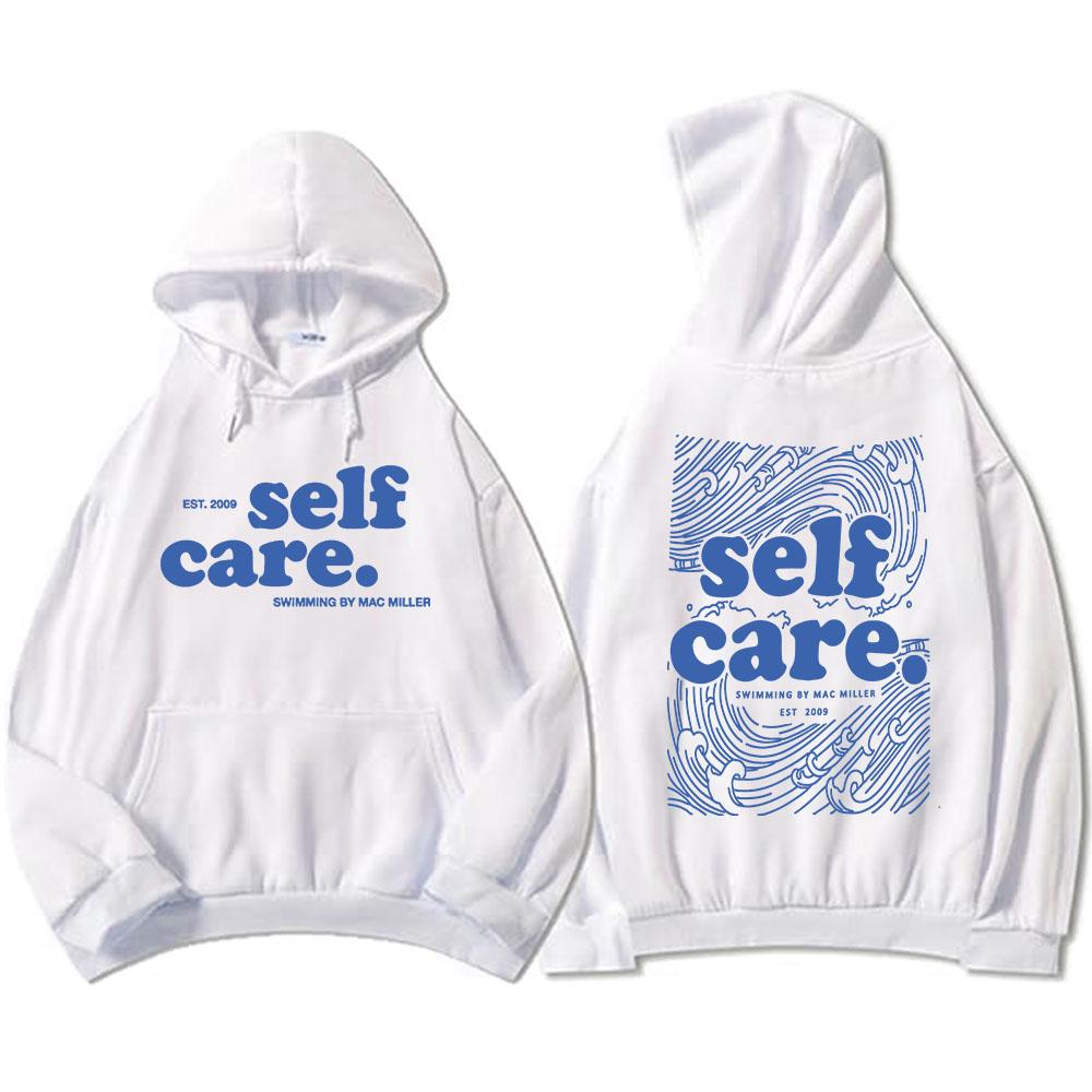 Heavy Mental Hoodie Macc Miller Self Care Sweatshirts Casual Men Long Sleeve Winter Spring Hooded Pullovers Hoodies